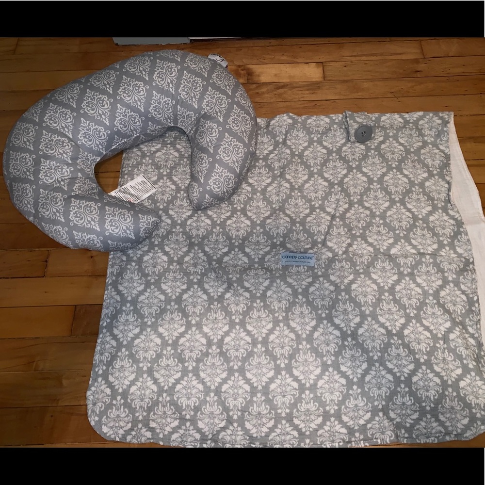 2 for $20 Nursing pillow/matching car seat canopy